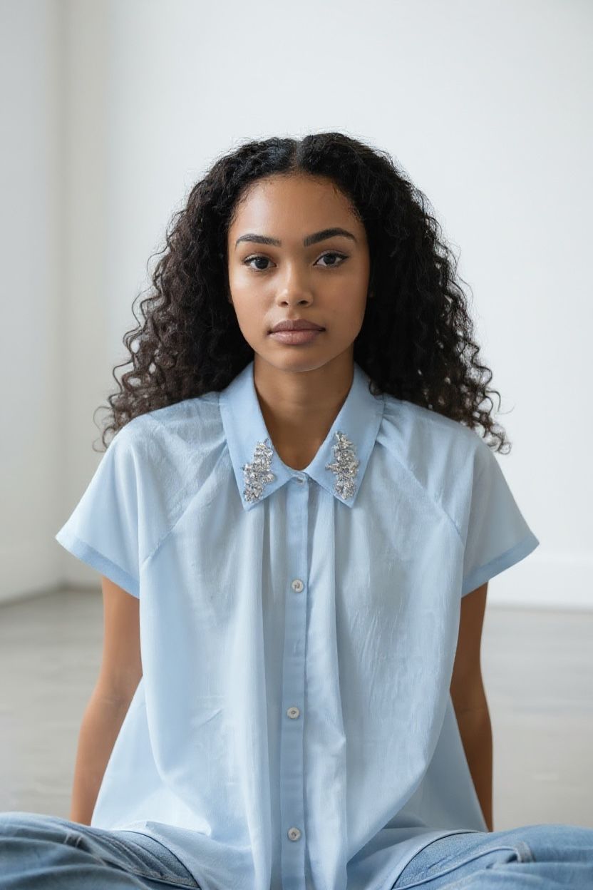 CAMICIA COLLO GIOIELLO