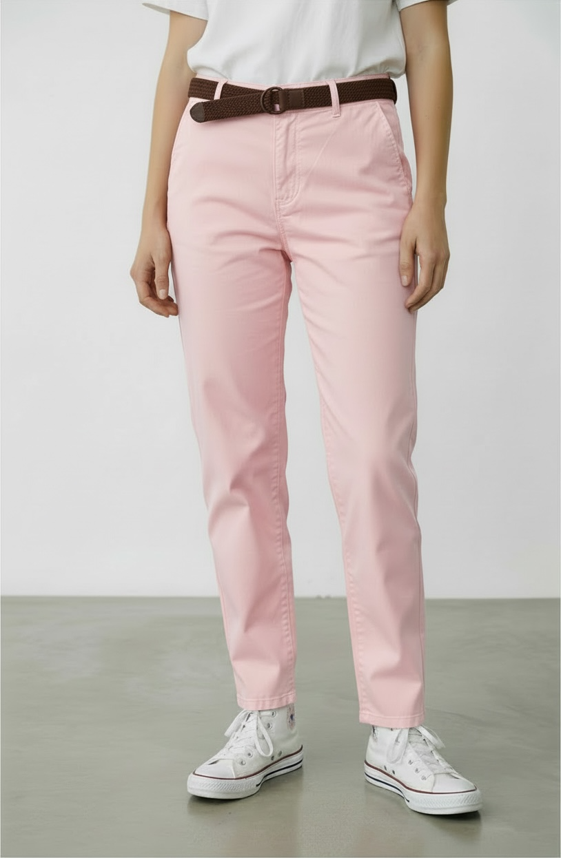 CHINOS IN COTONE