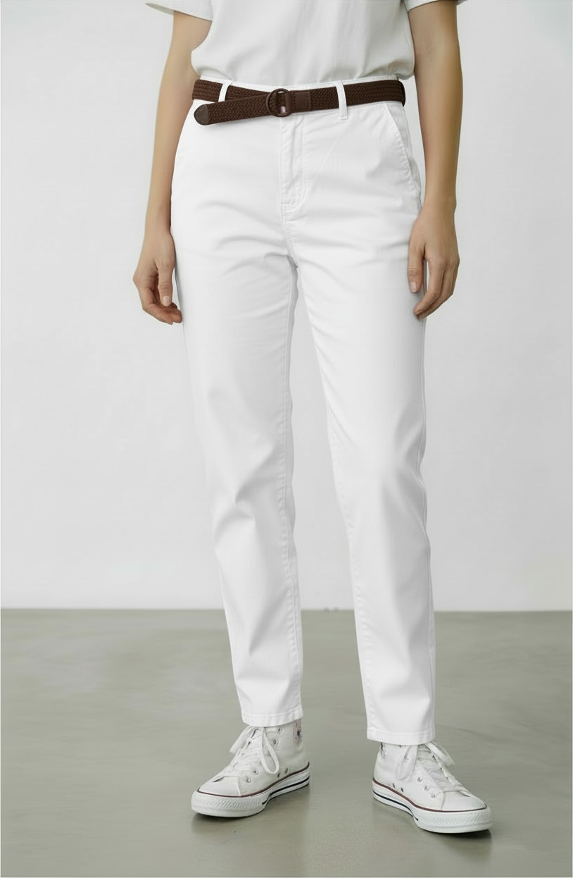 CHINOS IN COTONE
