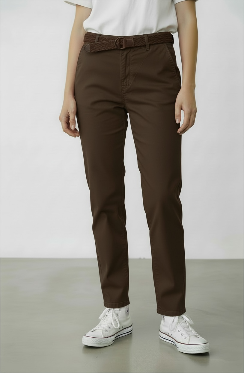 CHINOS IN COTONE