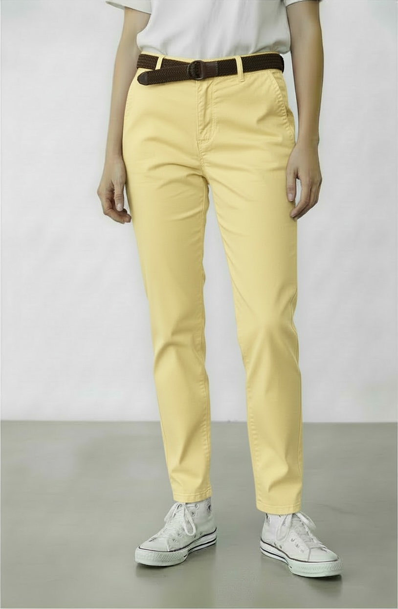CHINOS IN COTONE