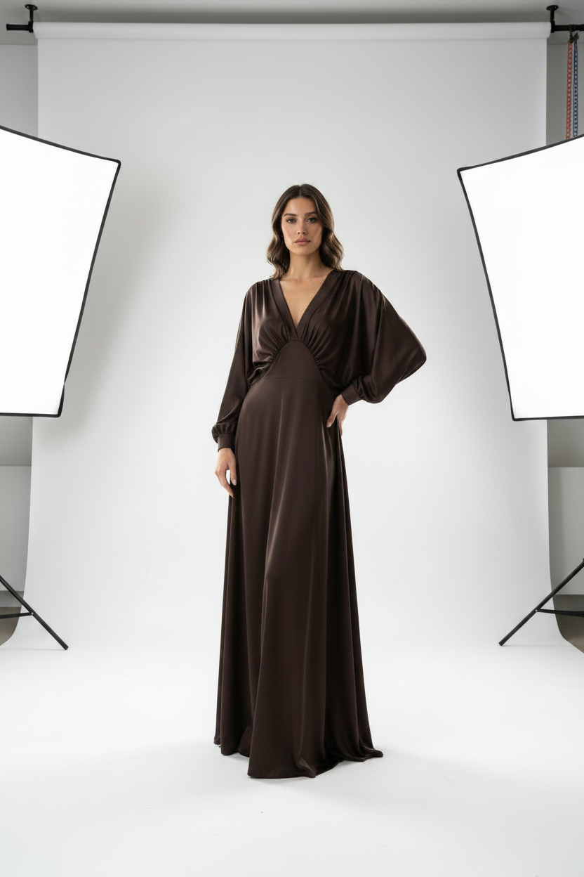 Abito raso moro - studio