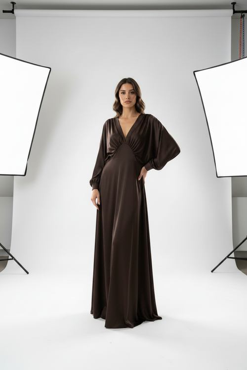 Abito raso moro - studio