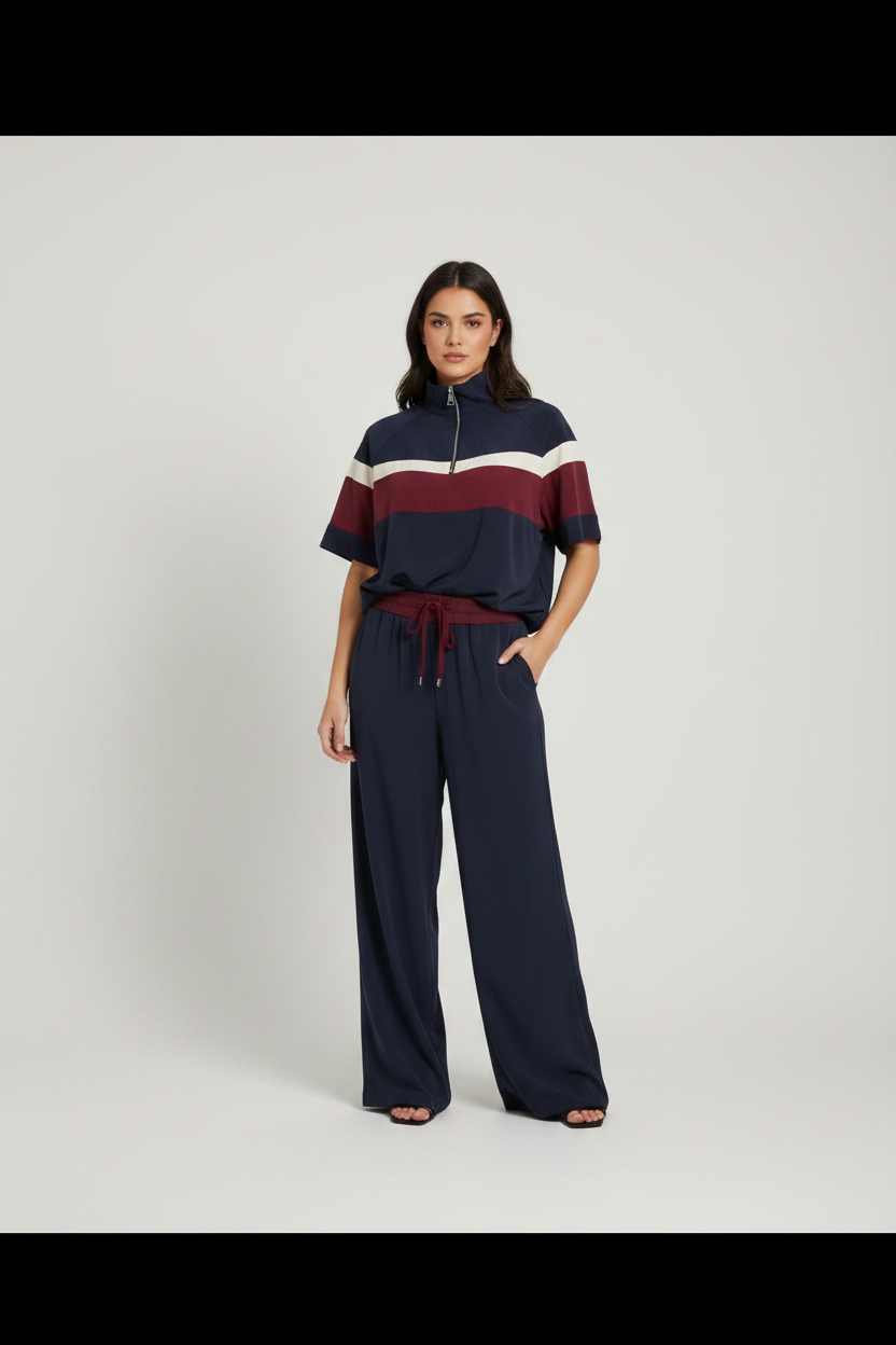 Maglia Viscosa - Blu Navy