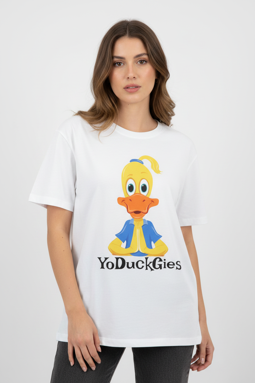 T-Shirt YoDuckGies Bianca